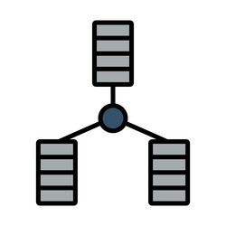 database icon vector