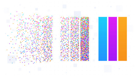 machine algorithms processes set vector image