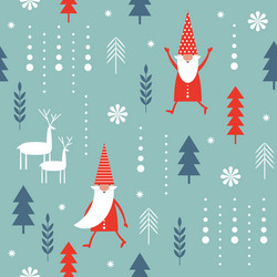 Abstract seamless christmas pattern Royalty Free Vector