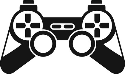 Simple Game Controller Icon vector image