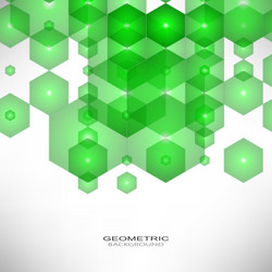 Abstract geometric background template vector