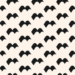 seamless pattern with waves monochrome texture vector image