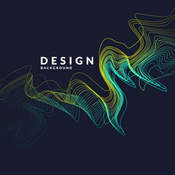 abstract background with a colored dynamic vector image