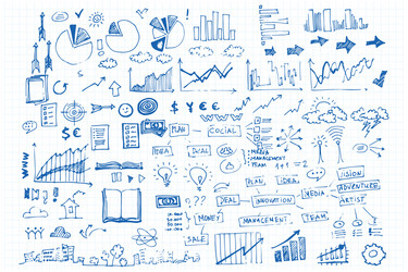Business Doodle Concept Vector Image