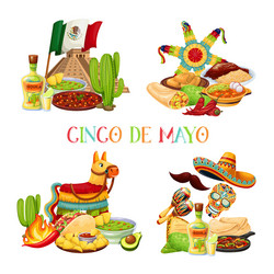 Cinco de Mayo Fiesta Banners Vector Image