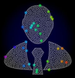 polygonal mesh manager with spectrum vector image