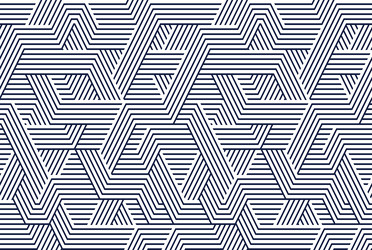 cubic surreal maze seamless pattern trippy unreal vector image