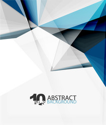 Dynamic Polygonal Abstract Background vector image