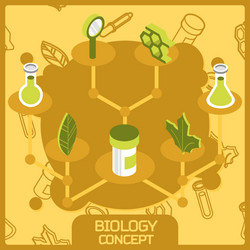 Biology lab Royalty Free Vector Image - VectorStock