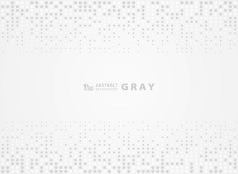 abstract gray pattern random dot halftone design vector image