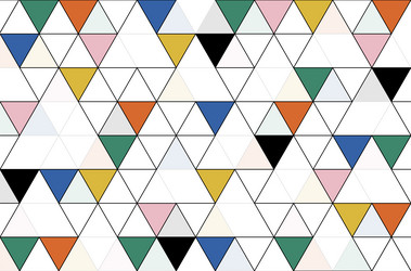 modern abstract triangle design background vector image