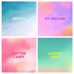 abstract multicolored blurred background vector image