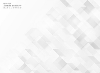 Geometric Cube Technology Background vector image