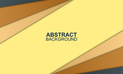stripes border overlapping layer banner background vector image