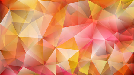 abstract low polygonal background of triangles vector image