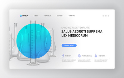 Pharmaceutical Landing Page Design Examples