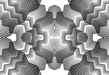 repeatable and tileable grid mesh zig-zag vector image