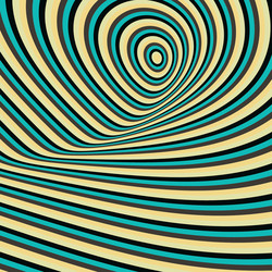 abstract swirl background pattern with optical vector image