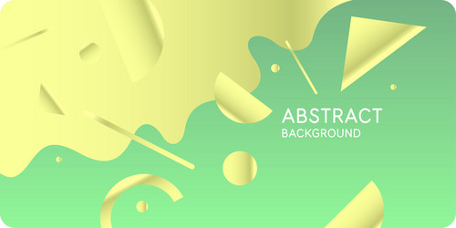 background with abstract shapes a template vector image