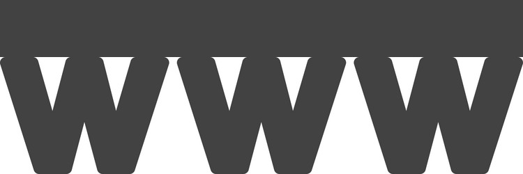 web website www icon image can also be used vector image