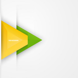 abstract triangles background object web vector image