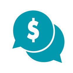 message money best flat icon on texture vector image