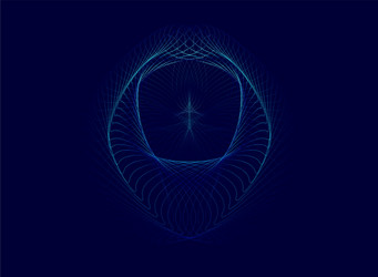 abstract background with dynamic waves vector image