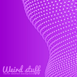 array of paper cut circles with shadows in form vector image