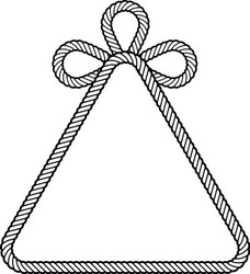 Tringle Rope Border Rope Border Frame Detail Vector Images (over 100)
