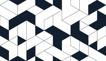 cubes abstract architecture background vector image