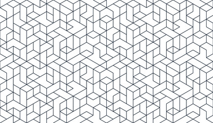 cubes abstract architecture background vector image