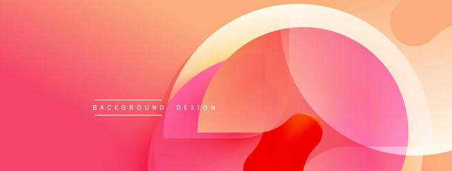 abstract pink red gradients create dynamic layers vector image