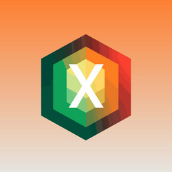 distributed systems development filled gradient vector image