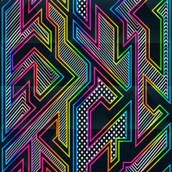 Modern geometric meander seamless pattern Vector Image
