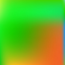 gradient mesh painted in different colors vector image