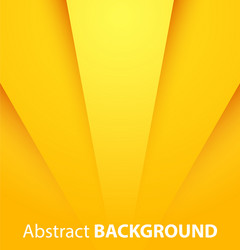 Abstract Yellow Background with Rays vector image