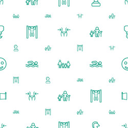 figure icons pattern seamless white background vector