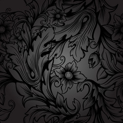Seamless floral hand draw pattern Royalty Free Vector Image