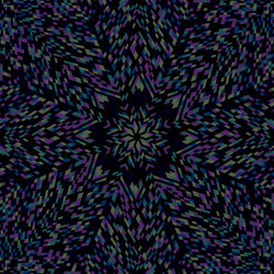 abstract dynamic colorful circular tiled mosaic vector image