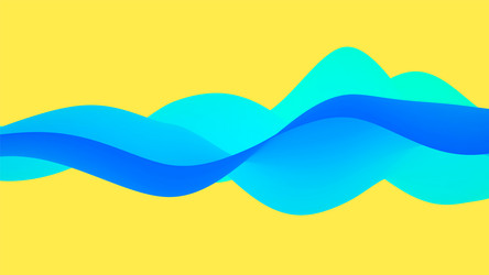 abstract background waves dynamic vector image