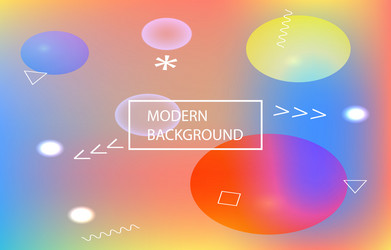 smooth gradient mesh vector image