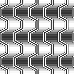 abstract seamless pattern hexagonal zigzag vector image
