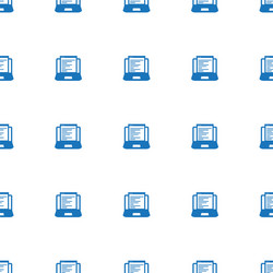 web development icon pattern seamless isolated vector image