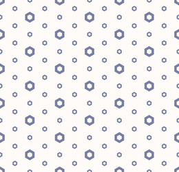 abstract geometric seamless pattern with hexagons vector