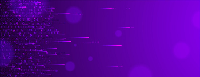 technology background binary computer code big vector image