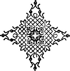 doodad is a composed of random and abstract lines vector image