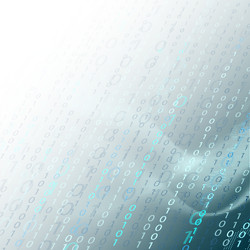 Binary Code Technology Background vector image