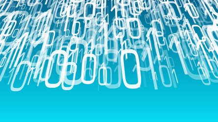 abstract background binary code cyberspace vector image