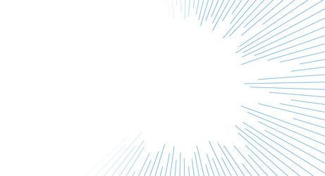blue minimal linear rays geometric abstract tech vector image