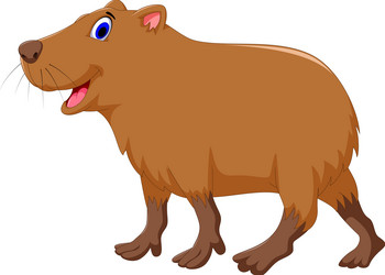 capybara vector sketch 8917850 Vector Art at Vecteezy